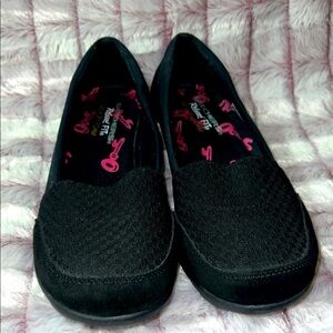 Skechers Black Slip-On Loafers‎ for Everyday Comfort